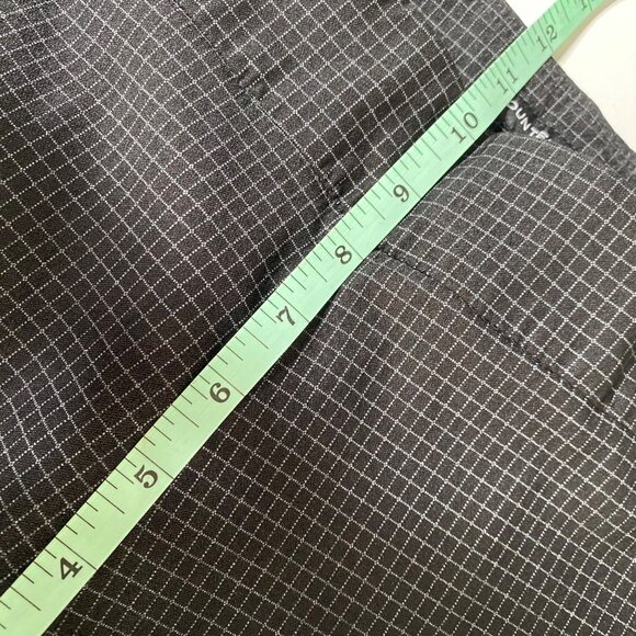 Womens Size 14 Black & White Grid Print Dress Pants By Counterparts - Picture 5 of 7